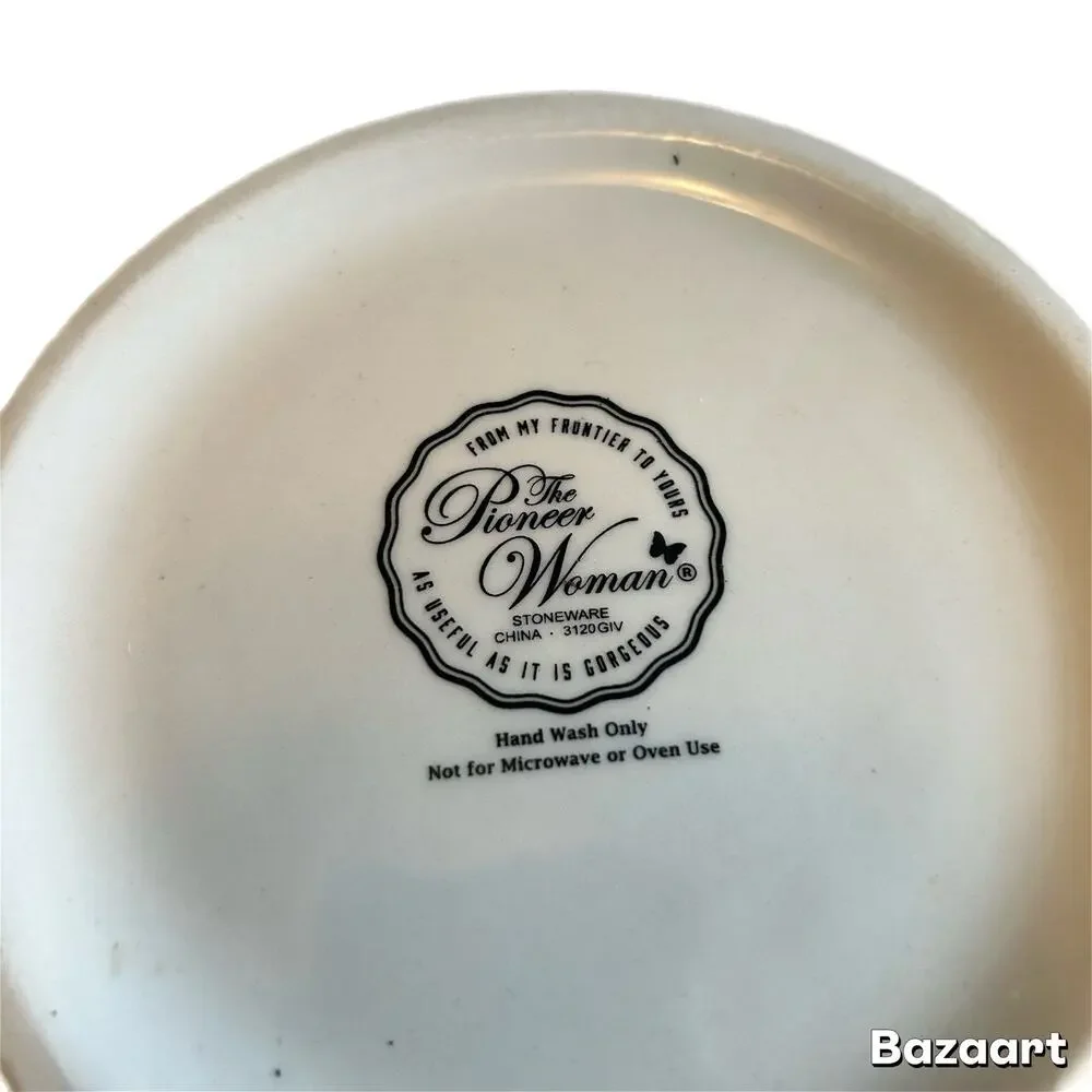 Pioneer Woman Canister Blossom Jubilee 9.25” High 5.8” Diameter Yellow